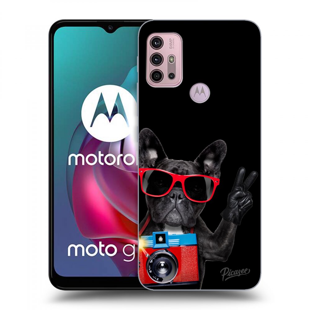 ULTIMATE CASE Für Motorola Moto G30 - Französische Bulldogge