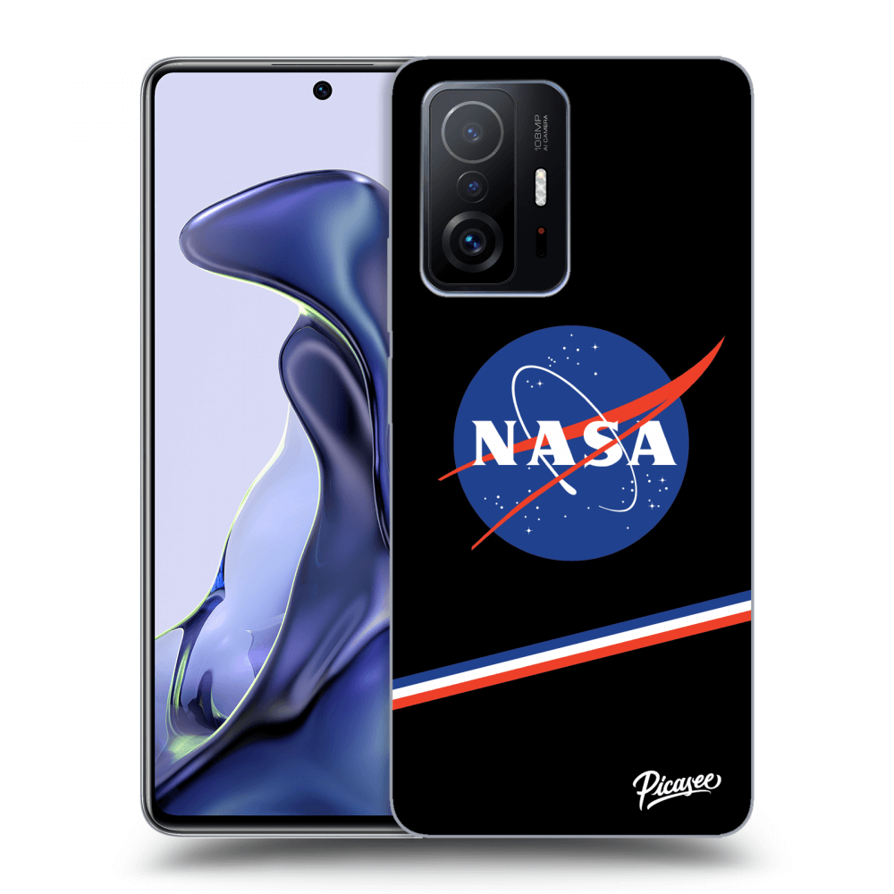 Xiaomi 11T Hülle - Schwarzes Silikon - NASA Original