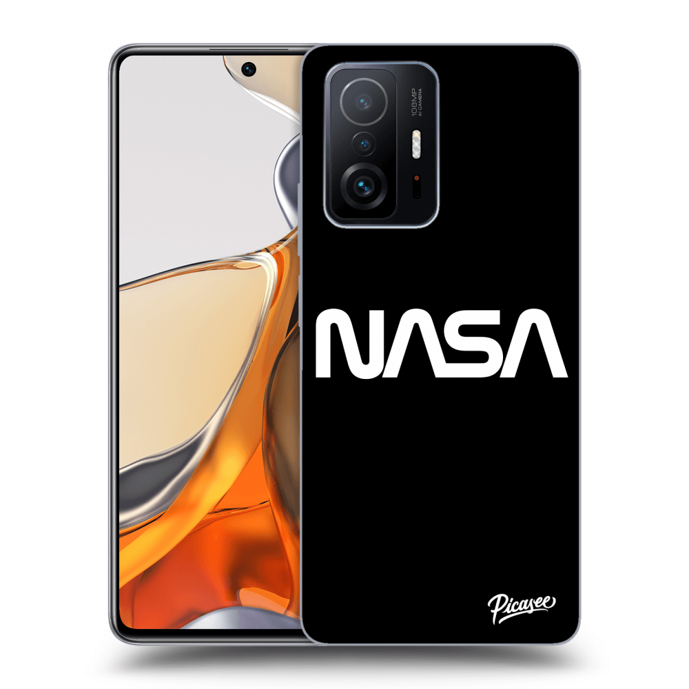 Xiaomi 11T Pro Hülle - Schwarzes Silikon - NASA Basic