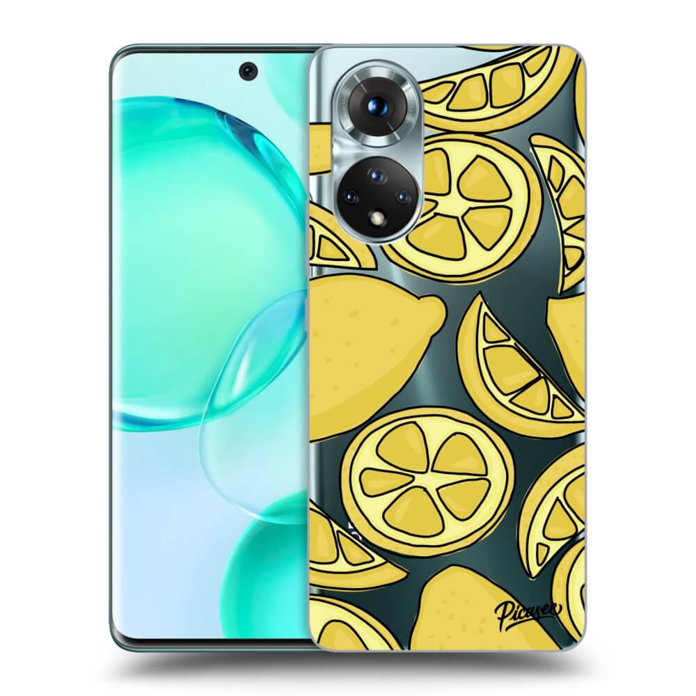 Honor 50 5G Hülle - Transparentes Silikon - Lemon