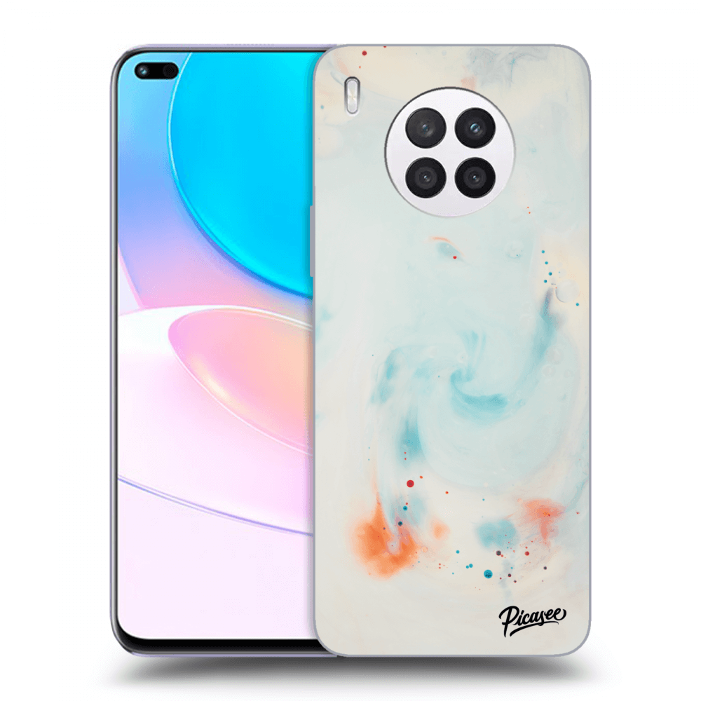 Huawei Nova 8i Hülle - Transparentes Silikon - Splash