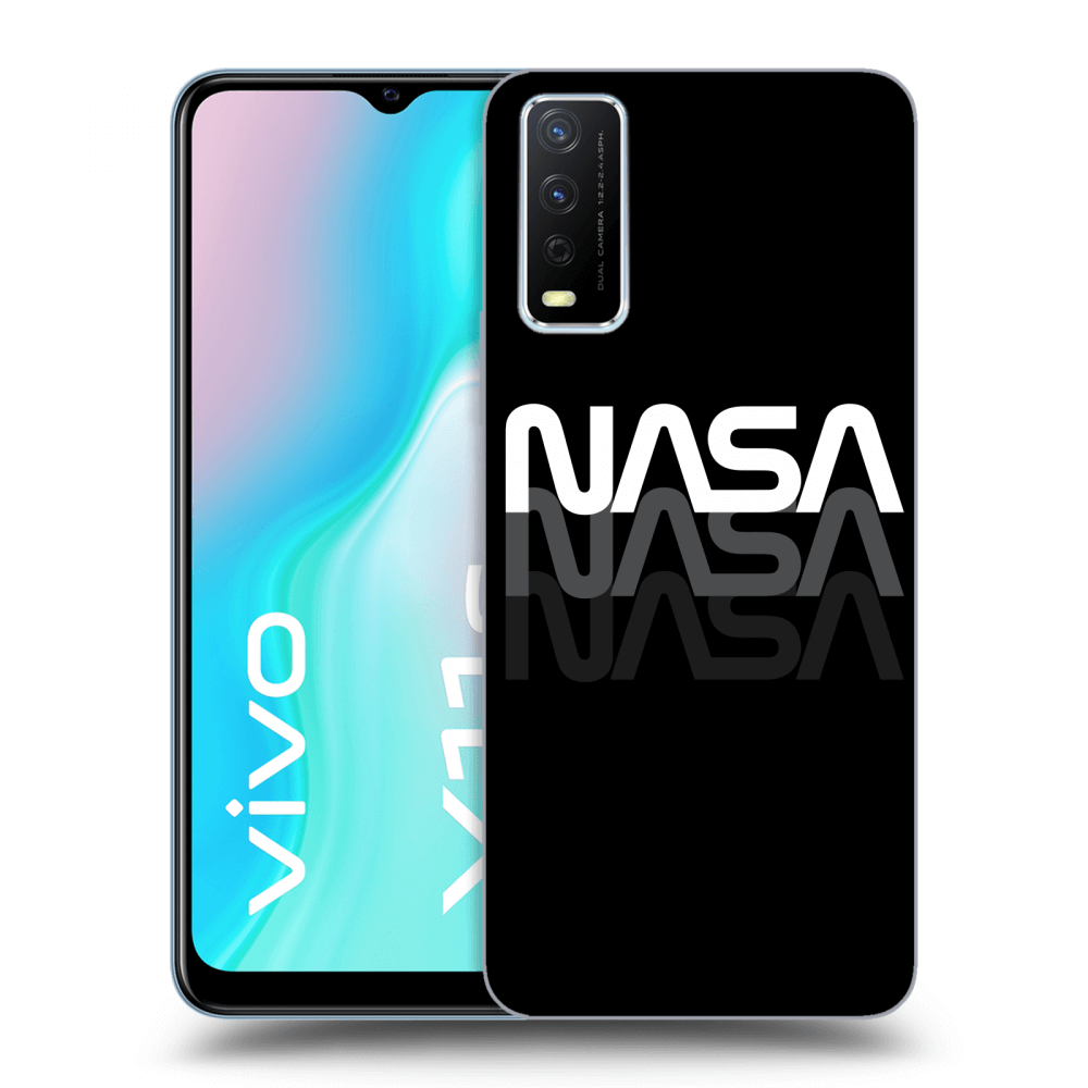 Vivo Y11s Hülle - Transparentes Silikon - NASA Triple