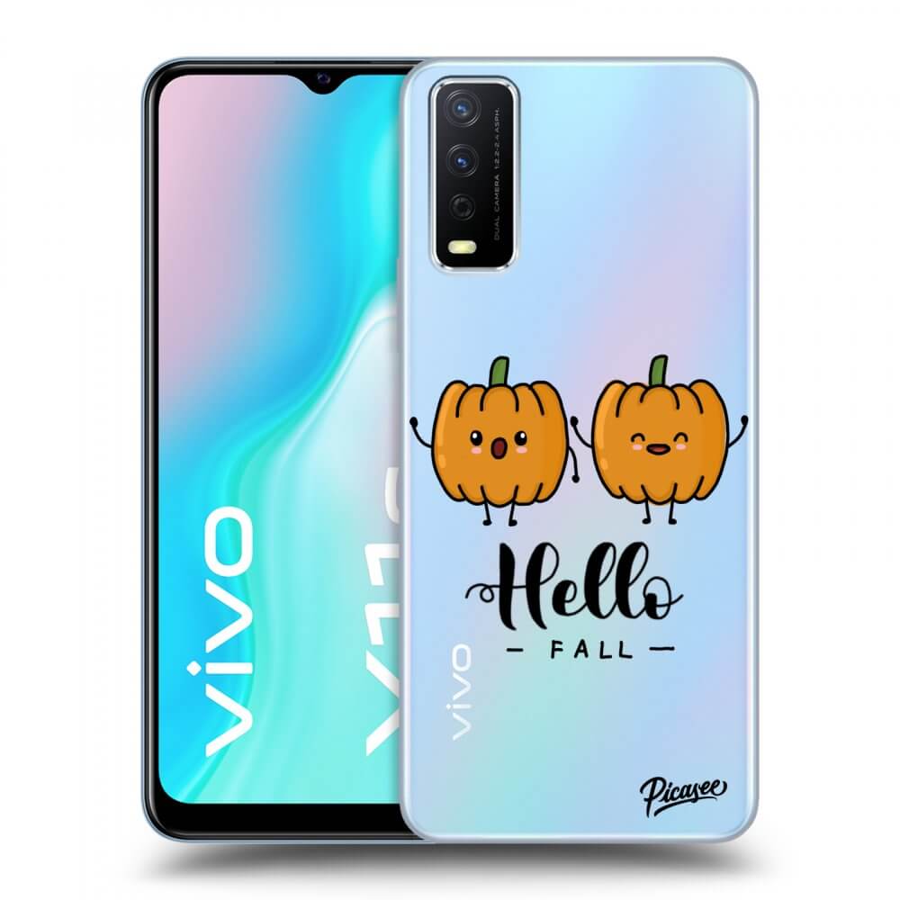 Vivo Y11s Hülle - Transparentes Silikon - Hallo Fall