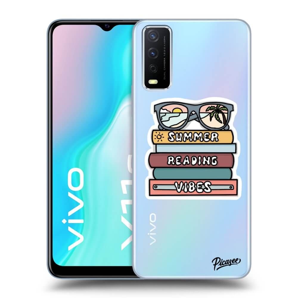 Vivo Y11s Hülle - Transparentes Silikon - Summer Reading Vibes