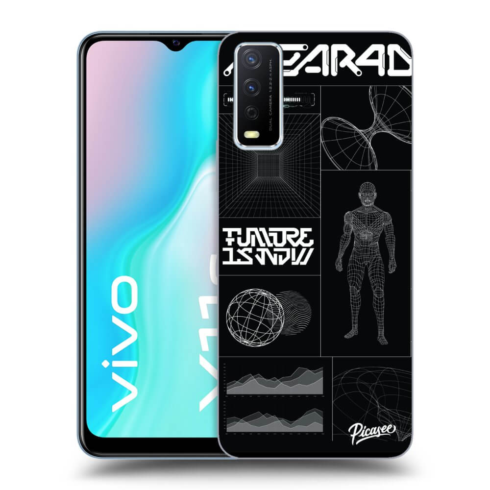 Vivo Y11s Hülle - Transparentes Silikon - BLACK BODY