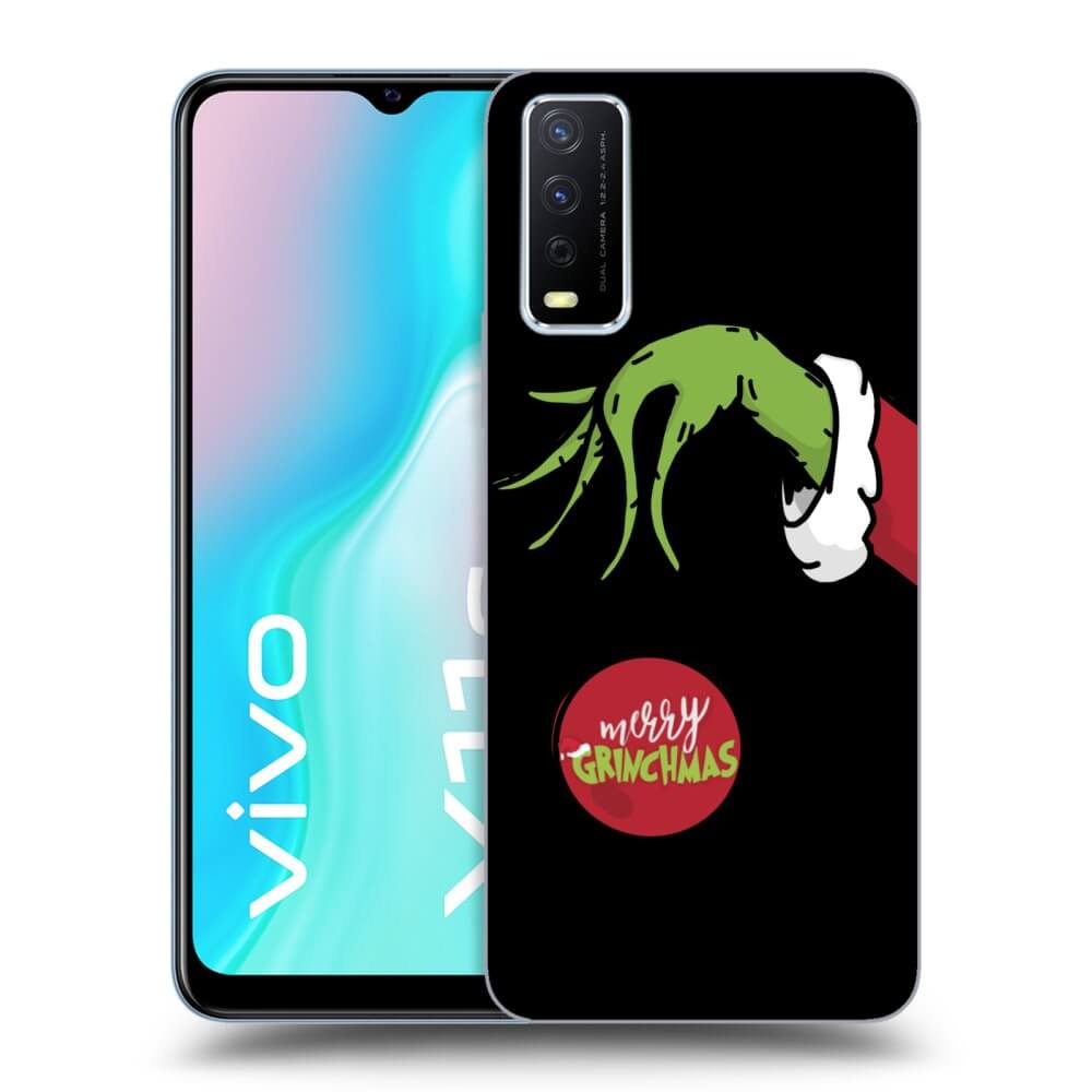 Vivo Y11s Hülle - Schwarzes Silikon - Grinch