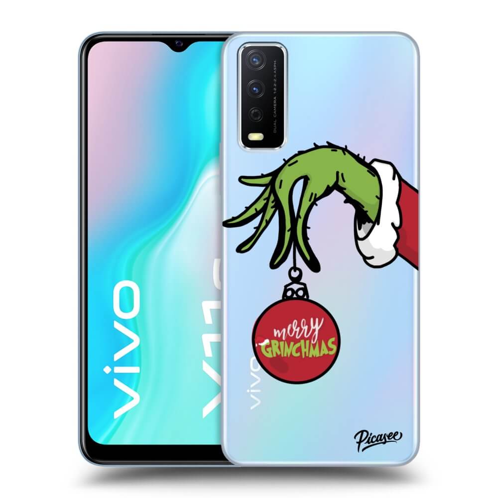 Vivo Y11s Hülle - Transparentes Silikon - Grinch