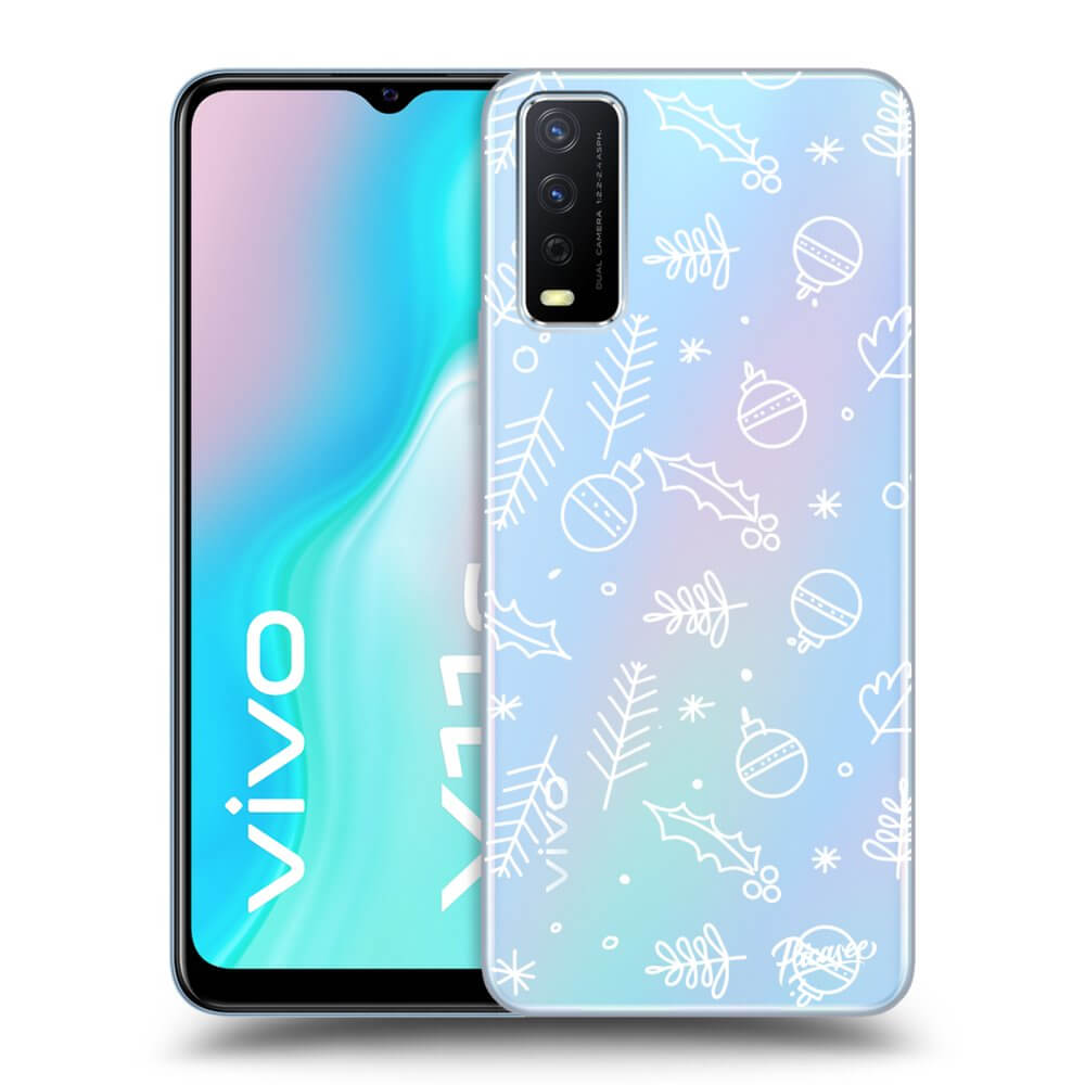 Vivo Y11s Hülle - Transparentes Silikon - Mistletoe