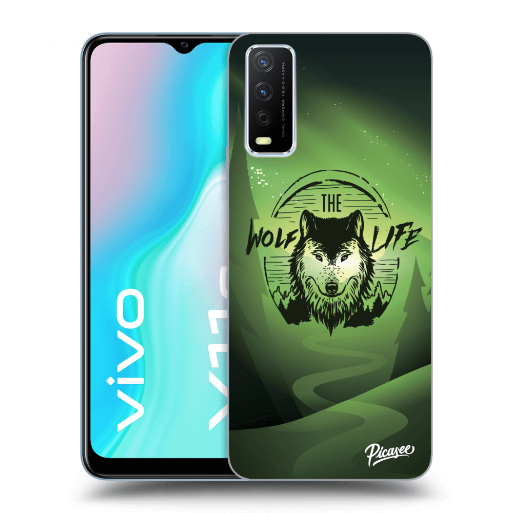 Vivo Y11s Hülle - Transparentes Silikon - Das Leben Eines Wolfes