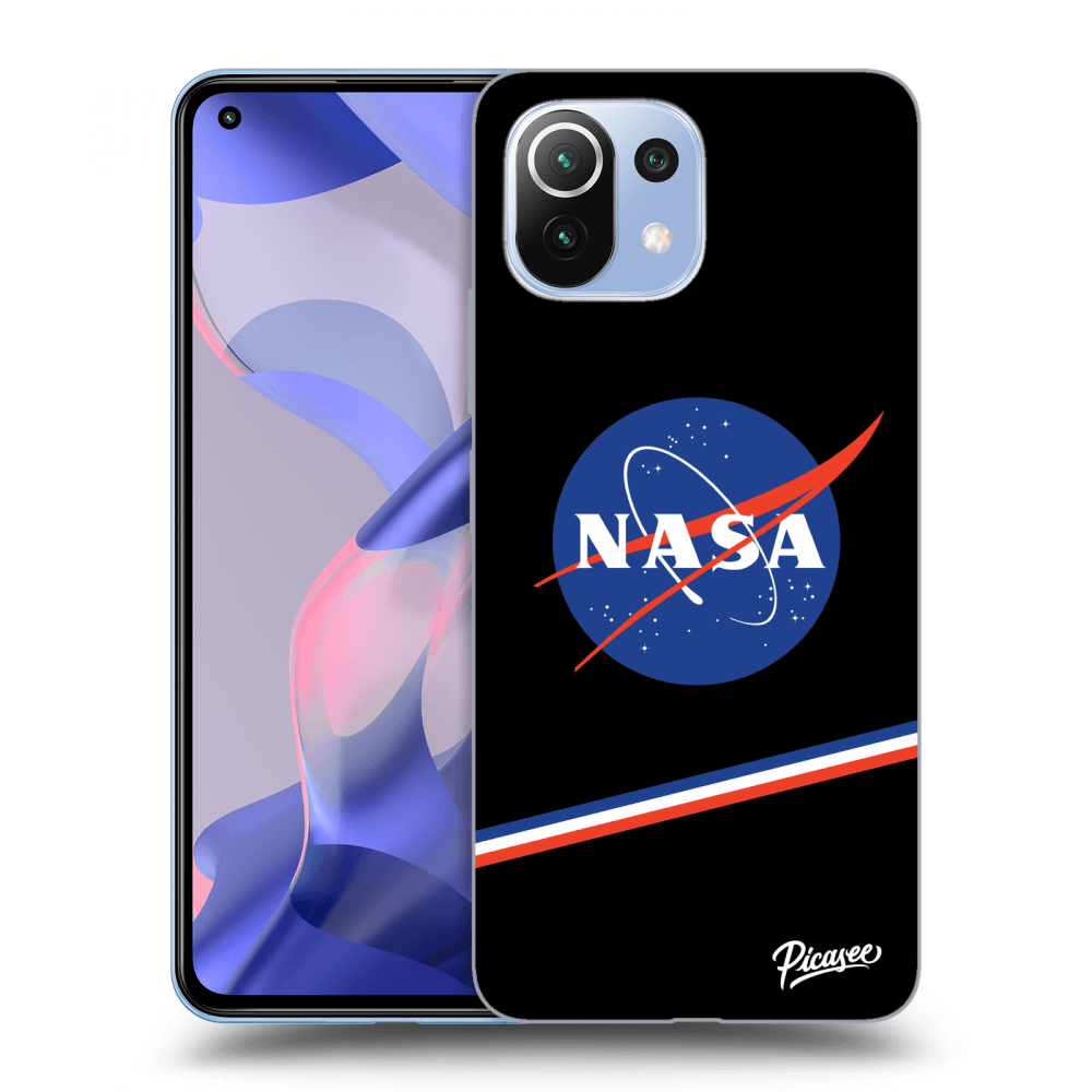 Xiaomi 11 Lite 5G NE Hülle - Transparentes Silikon - NASA Original