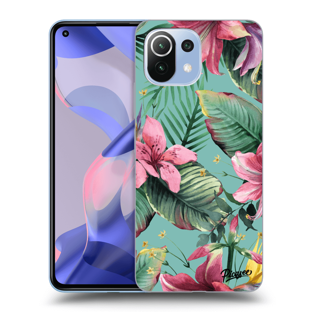 Xiaomi 11 Lite 5G NE Hülle - Transparentes Silikon - Hawaii