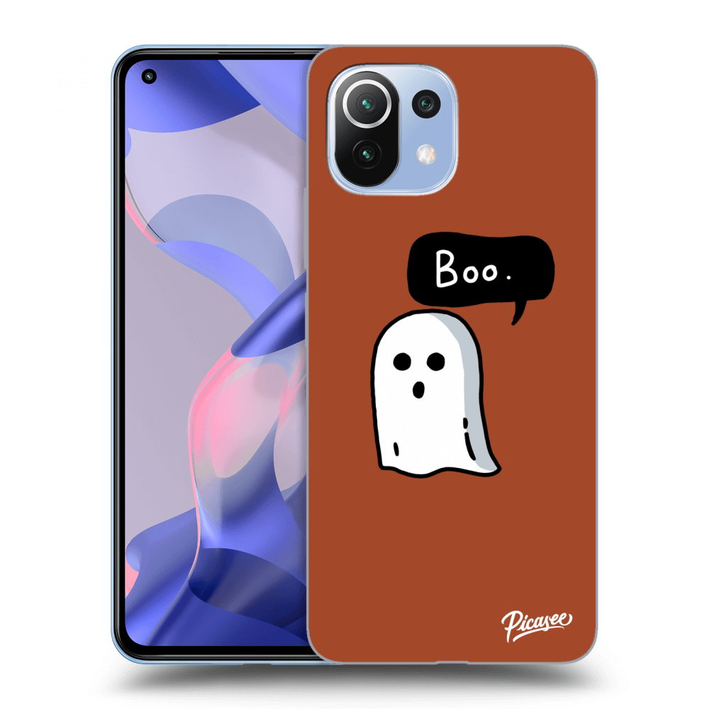 Xiaomi 11 Lite 5G NE Hülle - Schwarzes Silikon - Boo