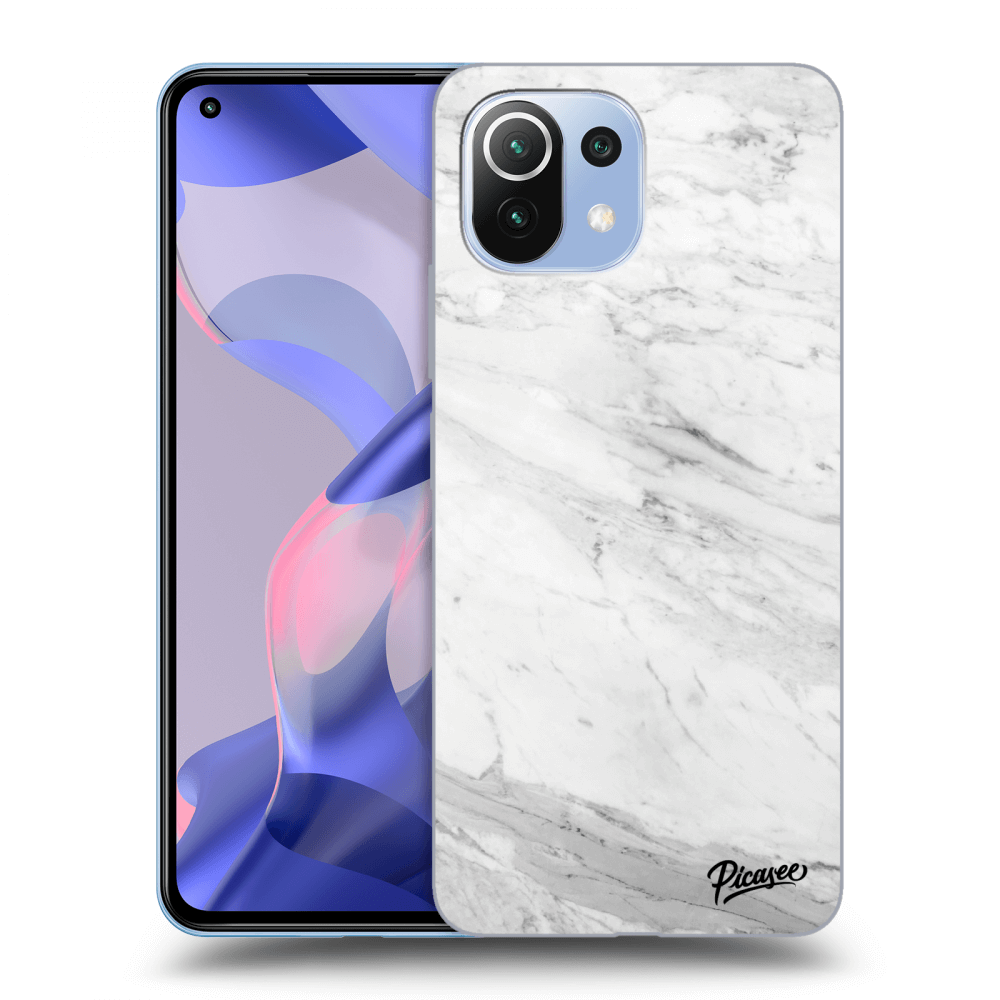 ULTIMATE CASE Für Xiaomi 11 Lite 5G NE - White Marble