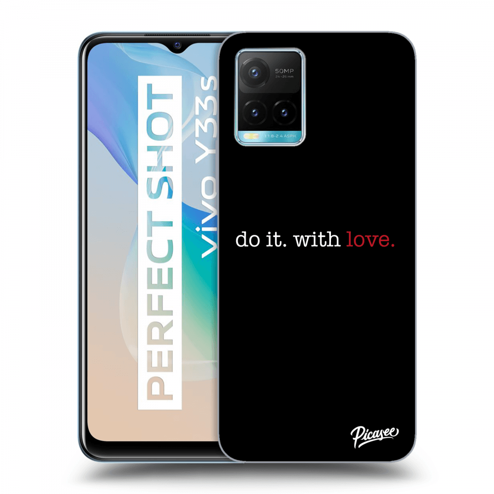 Vivo Y33s Hülle - Transparentes Silikon - Do It. With Love.