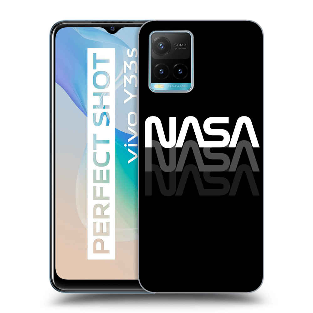 Vivo Y33s Hülle - Transparentes Silikon - NASA Triple