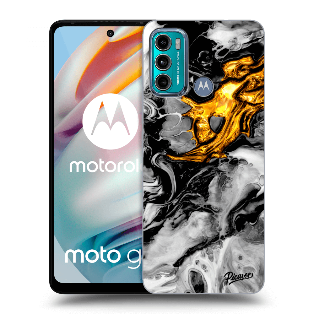 ULTIMATE CASE Für Motorola Moto G60 - Black Gold 2