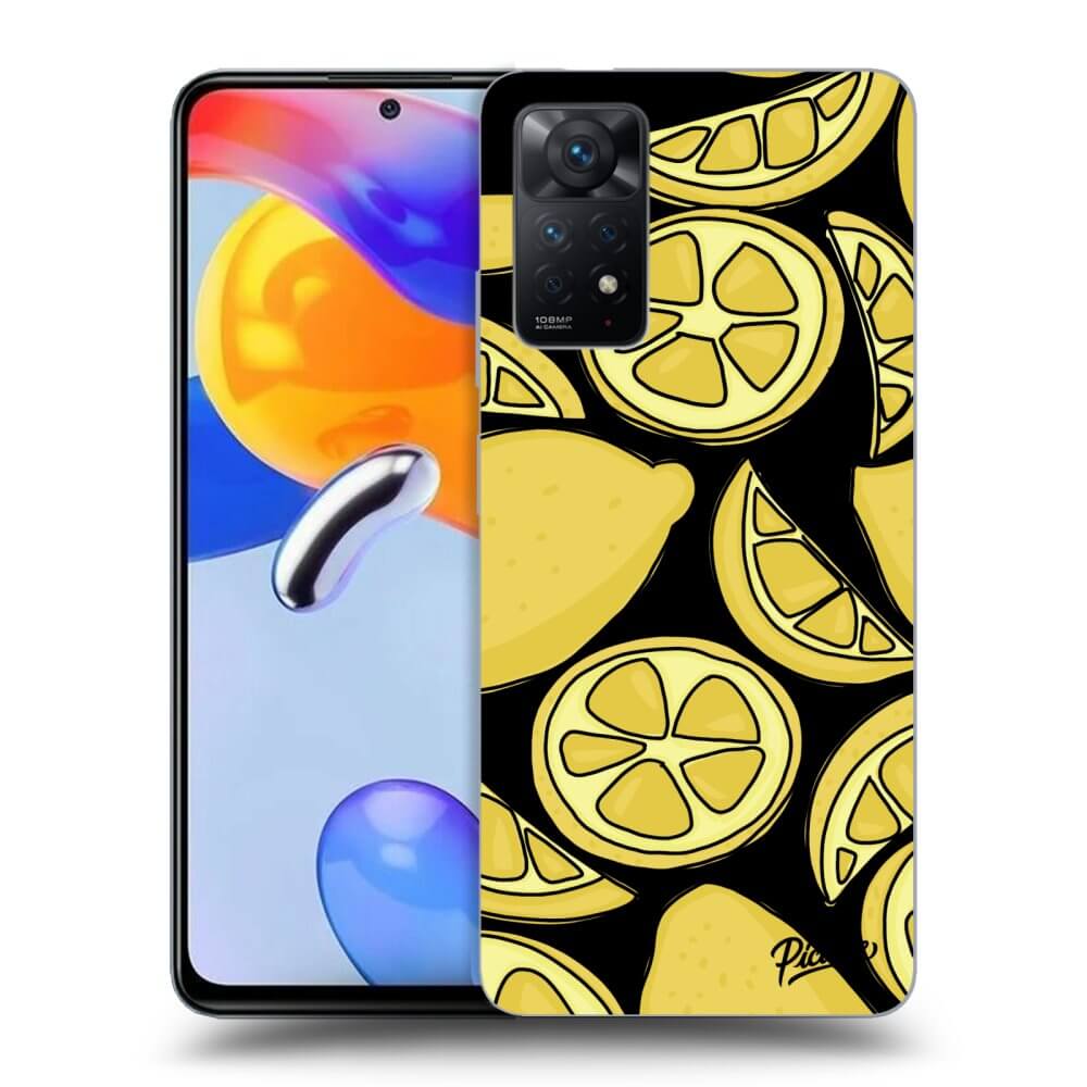 Xiaomi Redmi Note 11 Pro Hülle - Schwarzes Silikon - Lemon