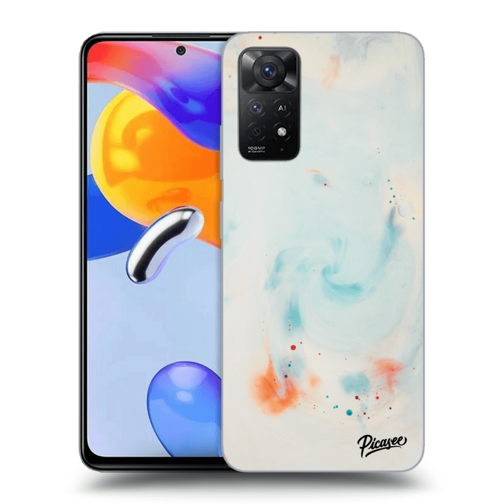 Xiaomi Redmi Note 11 Pro 5G Hülle - Transparentes Silikon - Splash