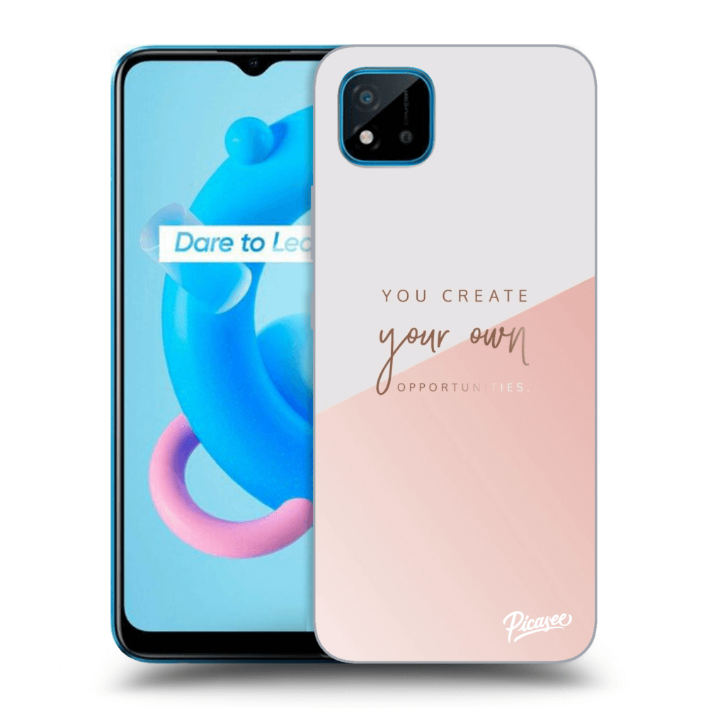 Realme C11 (2021) Hülle - Transparentes Silikon - You Create Your Own Opportunities