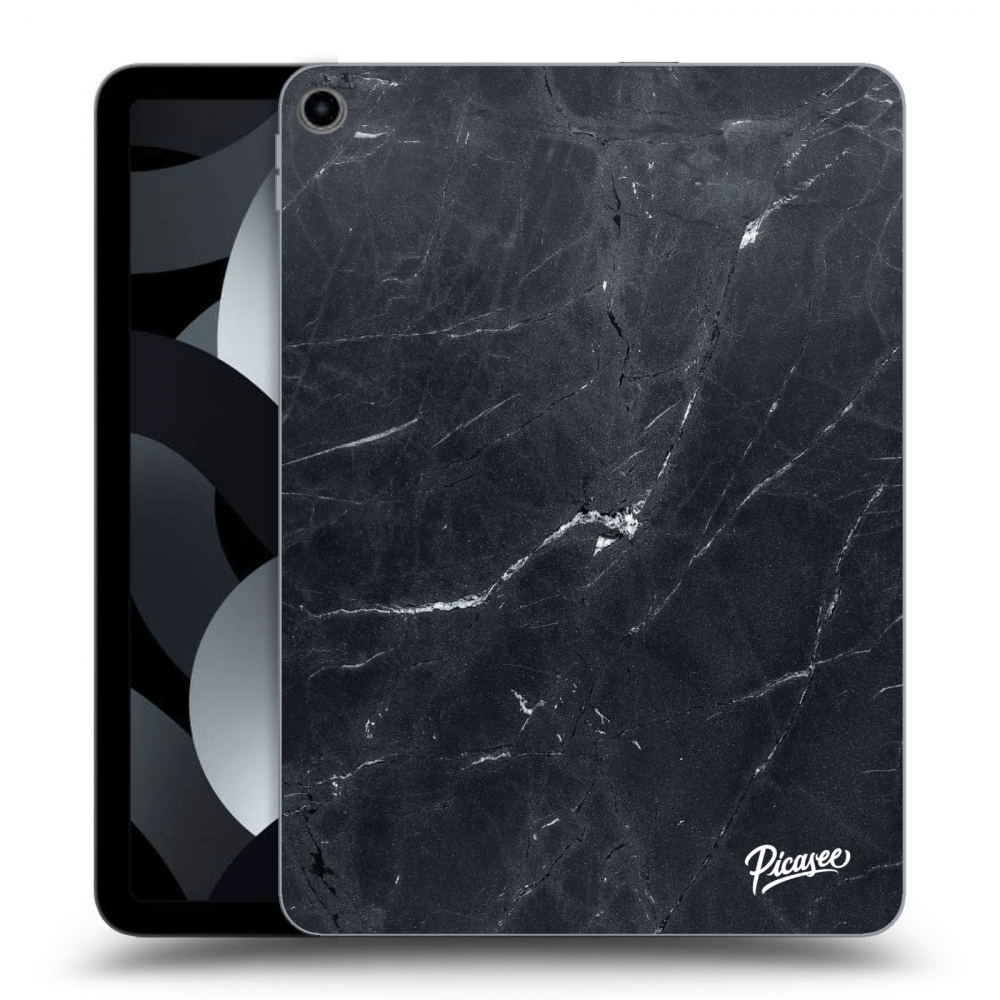 Transparente Silikonhülle Für Apple IPad Air 5 10.9 2022 - Black Marble