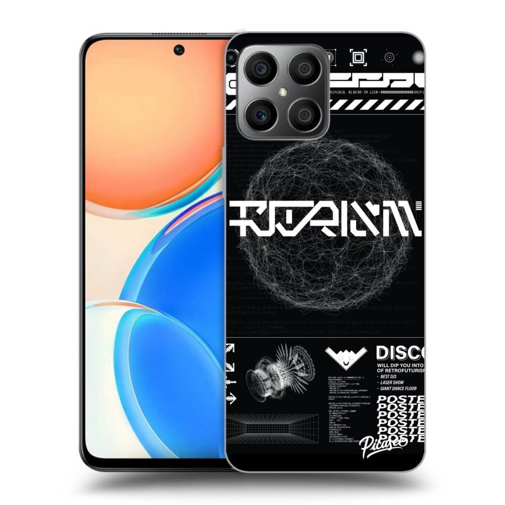 ULTIMATE CASE Für Honor X8 4G - BLACK DISCO