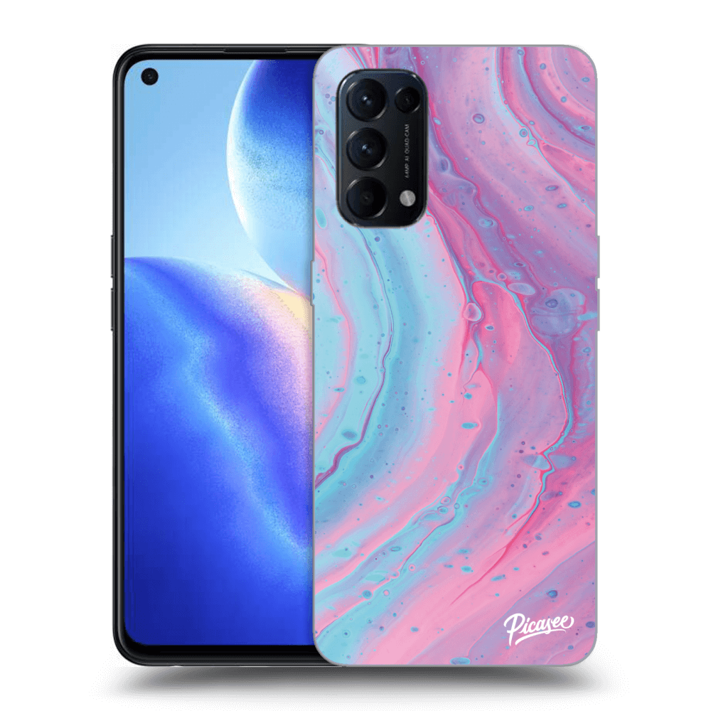 ULTIMATE CASE Für OPPO Reno 5 5G - Pink Liquid