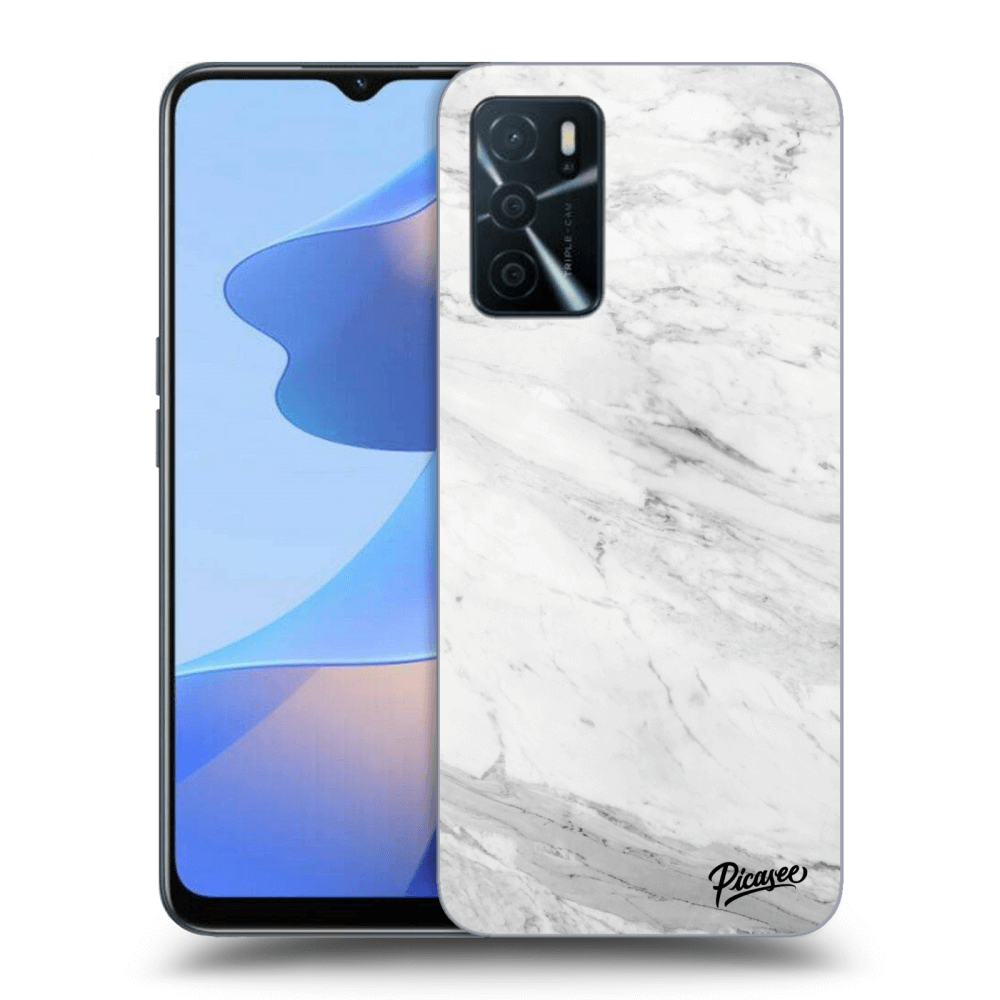 ULTIMATE CASE Für OPPO A16 - White Marble