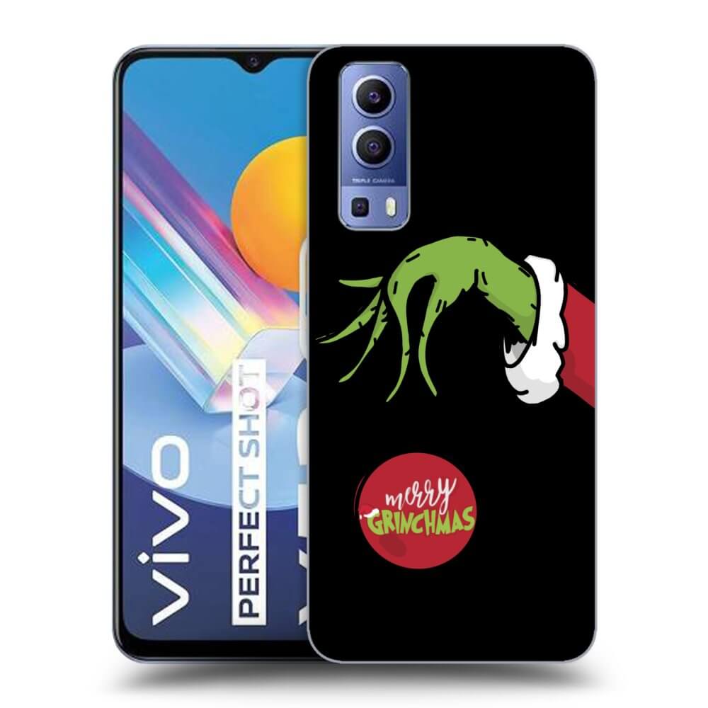 Vivo Y52 5G Hülle - Schwarzes Silikon - Grinch