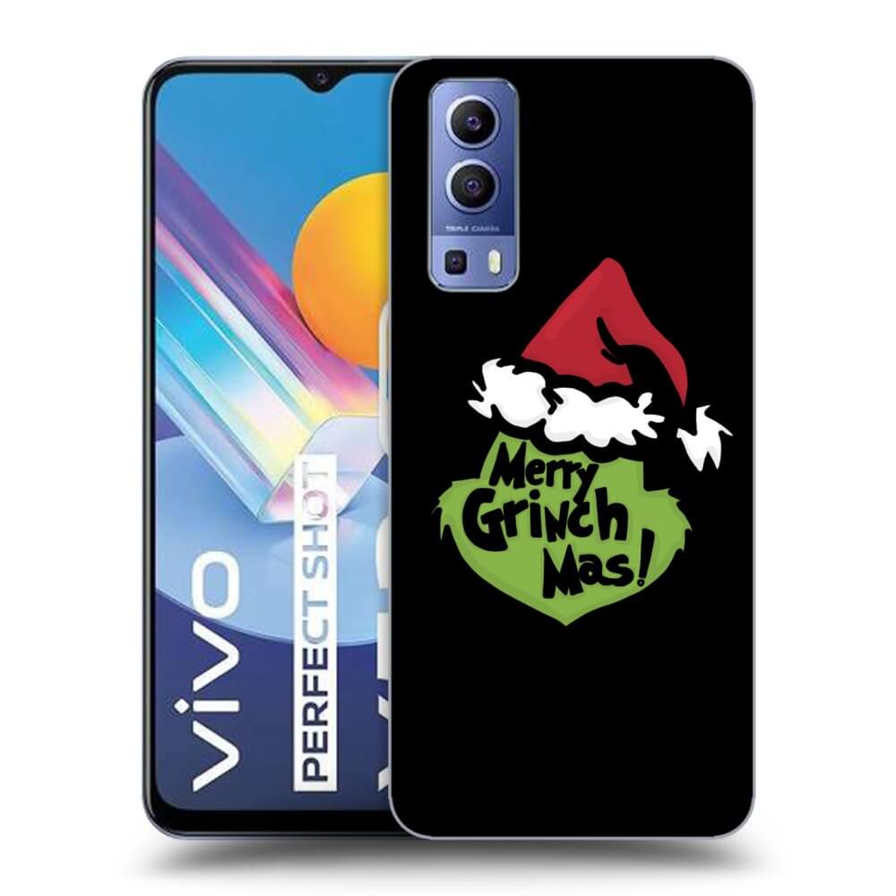 Vivo Y52 5G Hülle - Schwarzes Silikon - Grinch 2