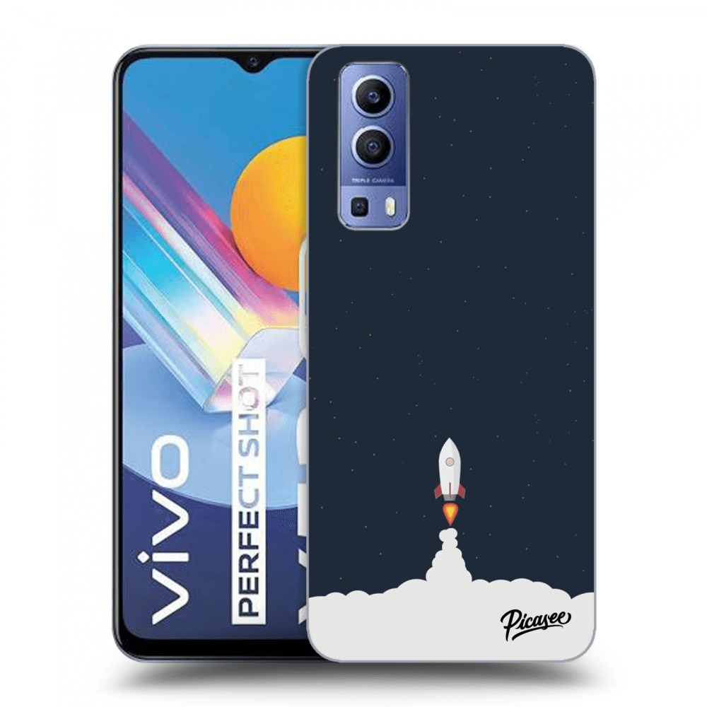 Vivo Y52 5G Hülle - Schwarzes Silikon - Astronaut 2