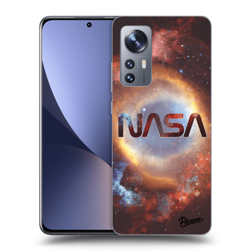 Xiaomi 12X Hülle - Schwarzes Silikon - Nebula