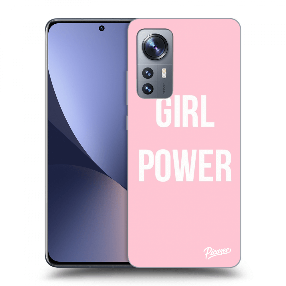 Xiaomi 12X Hülle - Schwarzes Silikon - Frauenpower