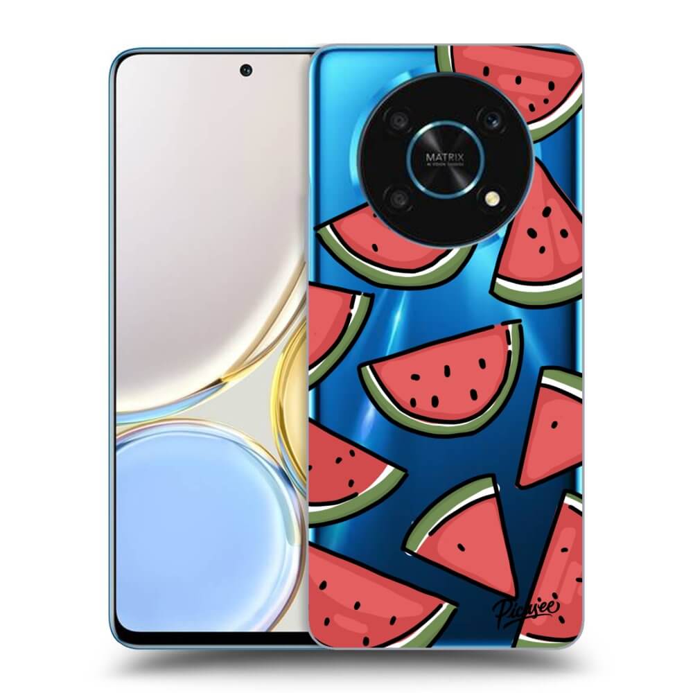 Honor Magic4 Lite 5G Hülle - Transparentes Silikon - Melone