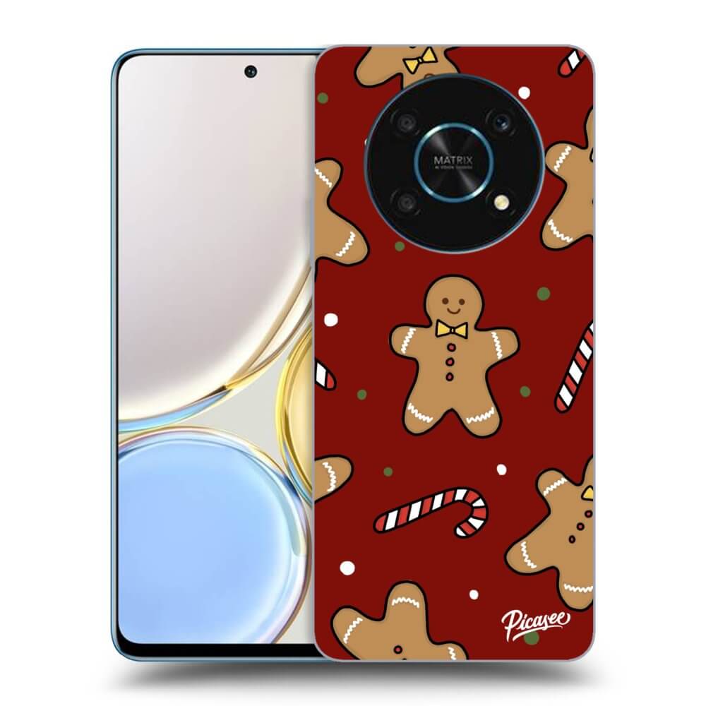 Honor Magic4 Lite 5G Hülle - Transparentes Silikon - Gingerbread 2