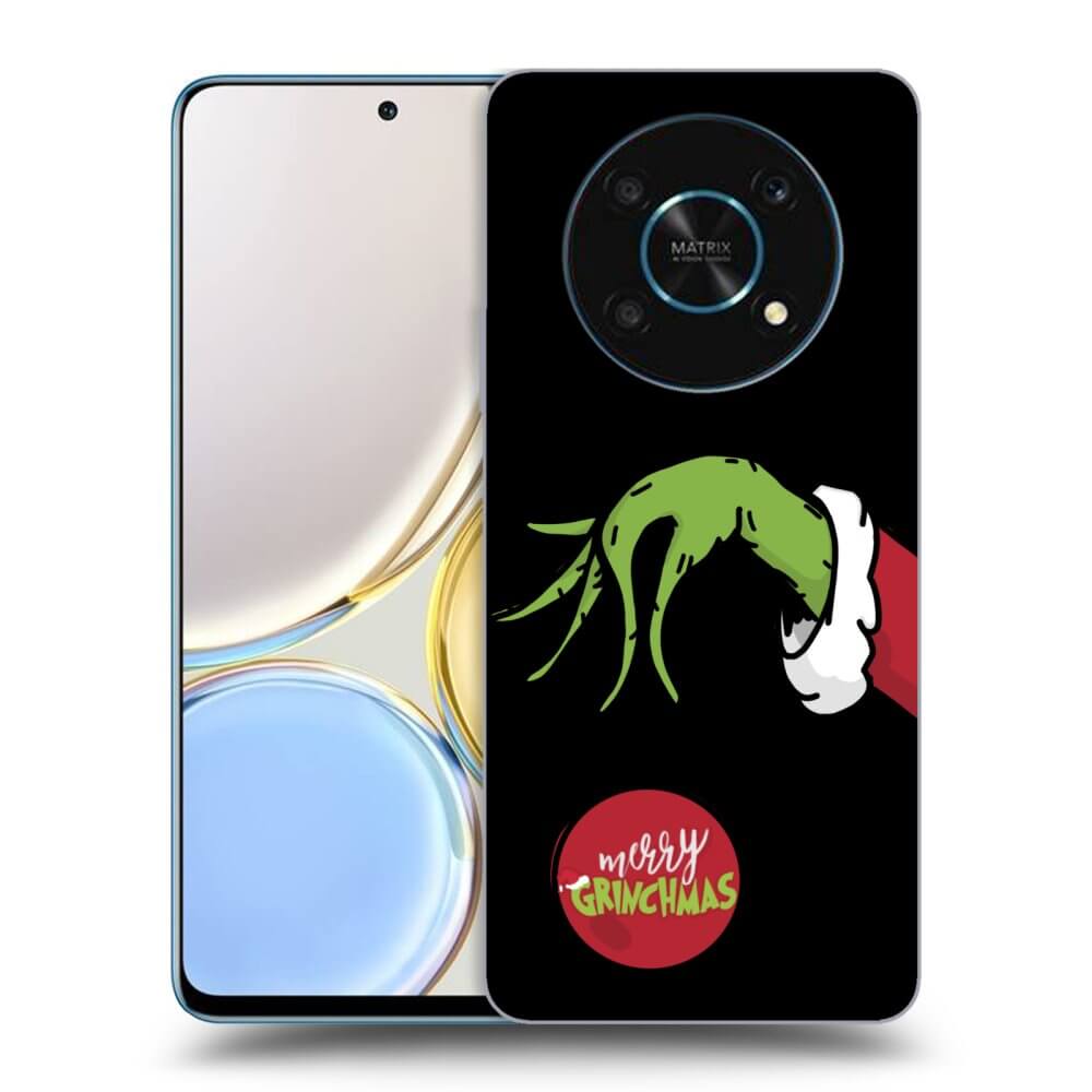 Honor Magic4 Lite 5G Hülle - Schwarzes Silikon - Grinch