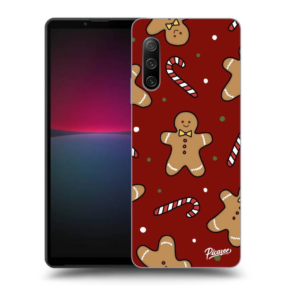 Sony Xperia 10 IV 5G Hülle - Transparentes Silikon - Gingerbread 2