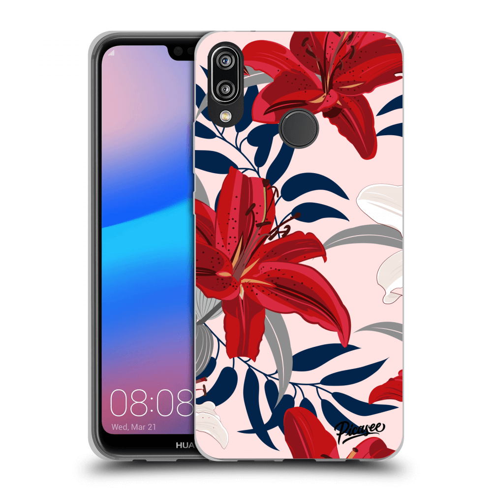 ULTIMATE CASE Für Huawei P20 Lite - Red Lily