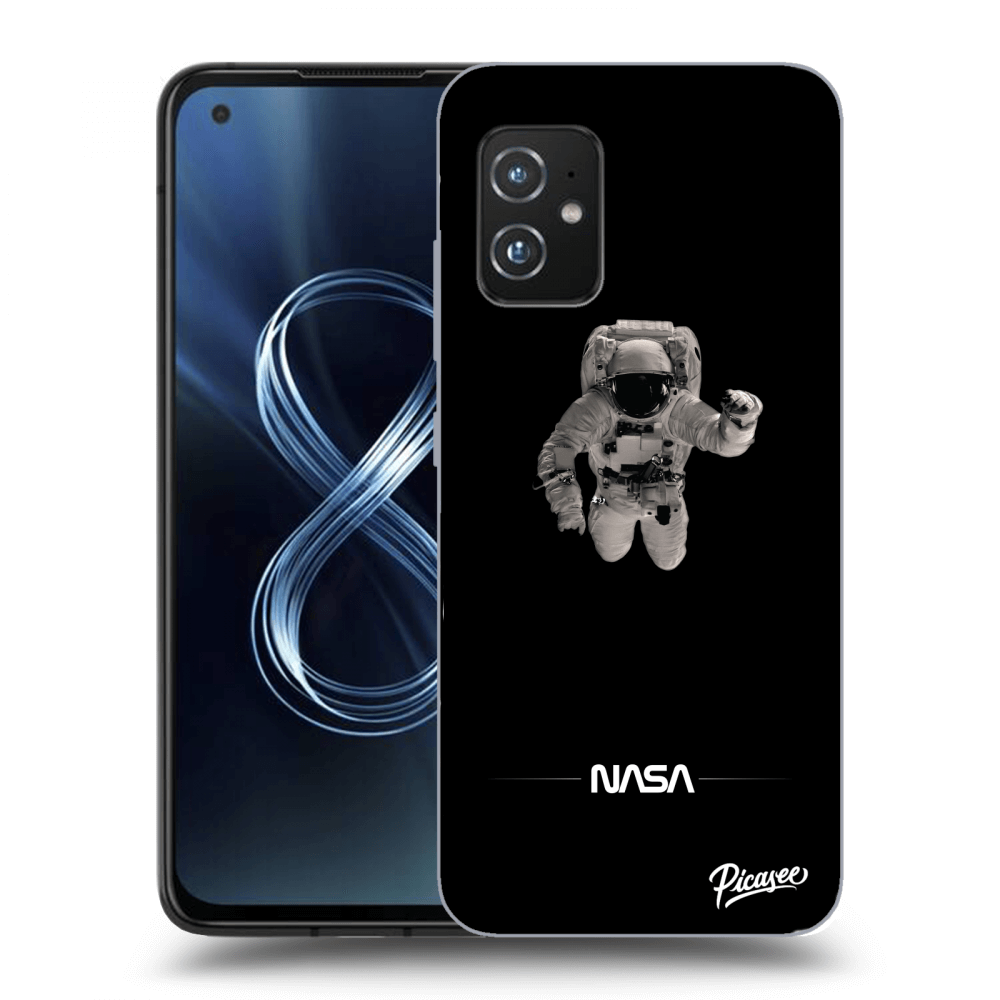 Asus Zenfone 8 ZS590KS Hülle - Transparentes Silikon - Astronaut Minimal