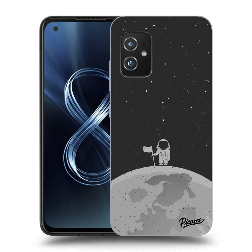 Asus Zenfone 8 ZS590KS Hülle - Transparentes Silikon - Astronaut