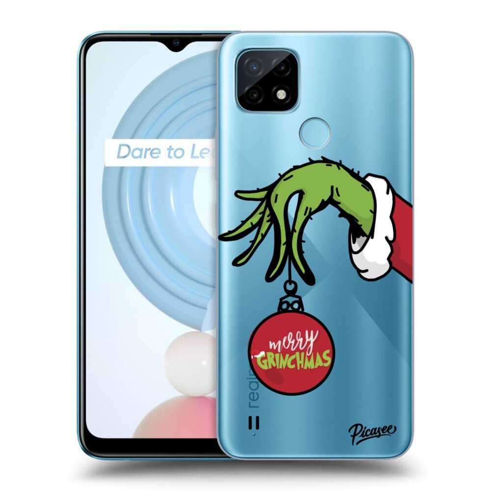 Realme C21Y Hülle - Transparentes Silikon - Grinch