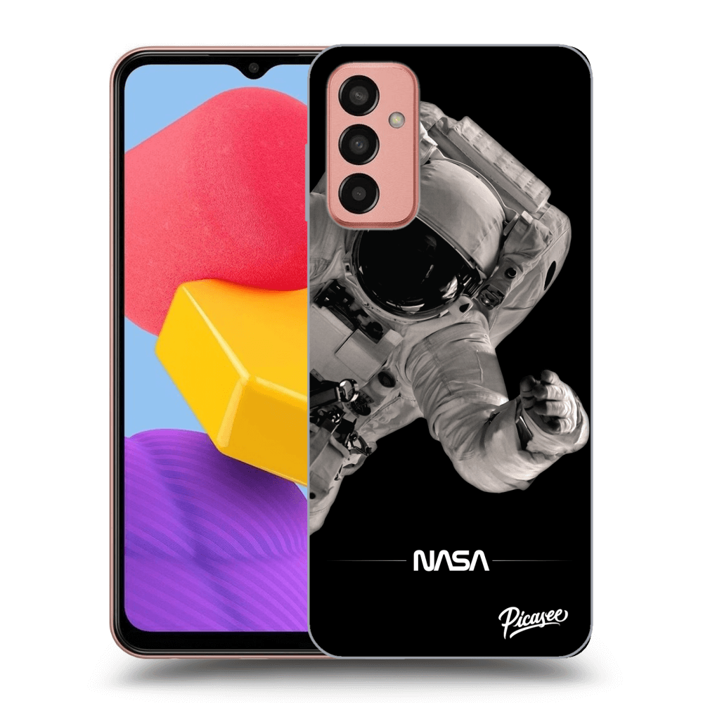 Samsung Galaxy M13 M135F Hülle - Transparentes Silikon - Astronaut Big