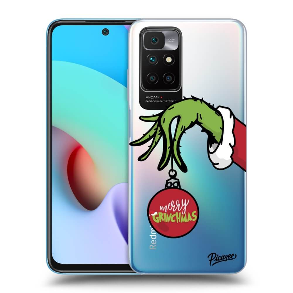 Xiaomi Redmi 10 (2022) Hülle - Transparentes Silikon - Grinch