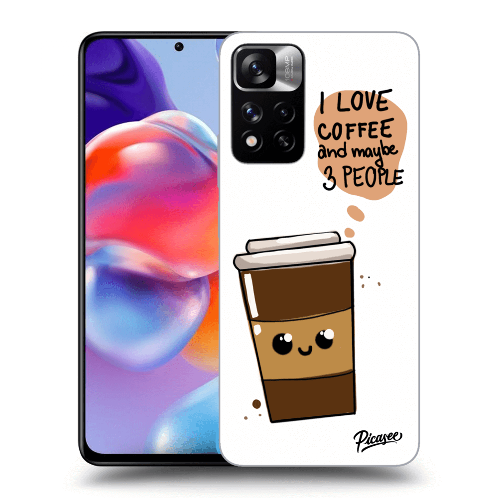 Xiaomi Redmi Note 11 Pro+ 5G Hülle - Transparentes Silikon - Cute Coffee