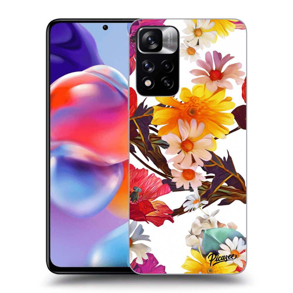 Xiaomi Redmi Note 11 Pro+ 5G Hülle - Transparentes Silikon - Meadow