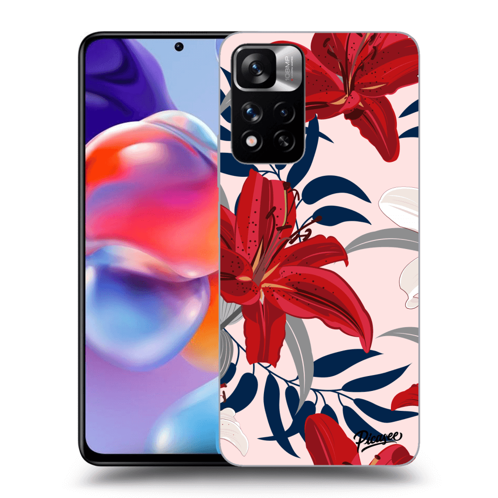 ULTIMATE CASE Für Xiaomi Redmi Note 11 Pro+ 5G - Red Lily