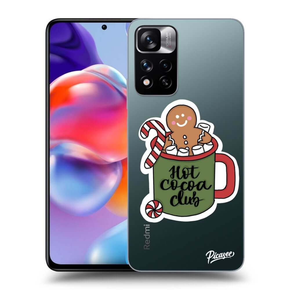 Xiaomi Redmi Note 11 Pro+ 5G Hülle - Transparentes Silikon - Hot Cocoa Club