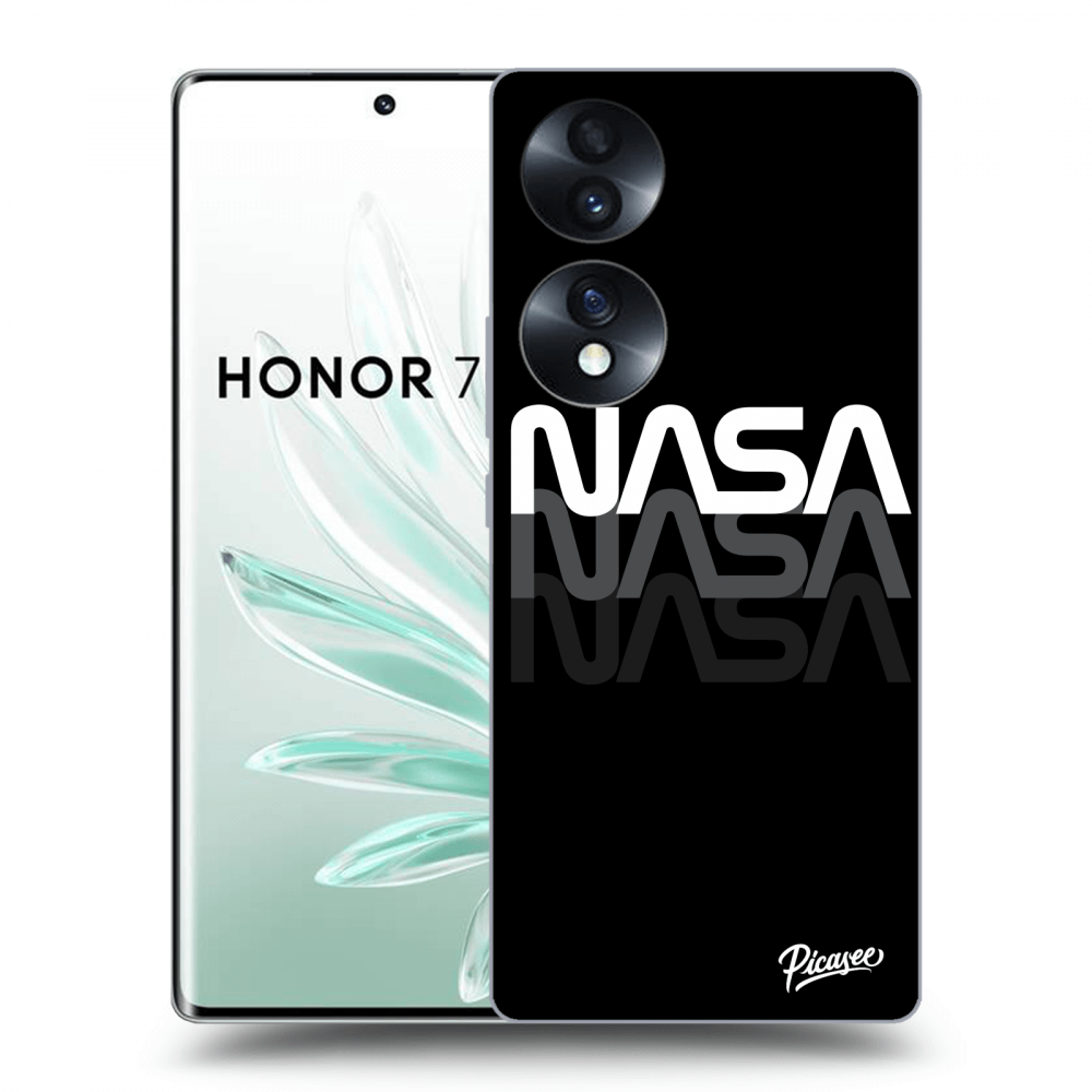 Honor 70 Hülle - Transparentes Silikon - NASA Triple