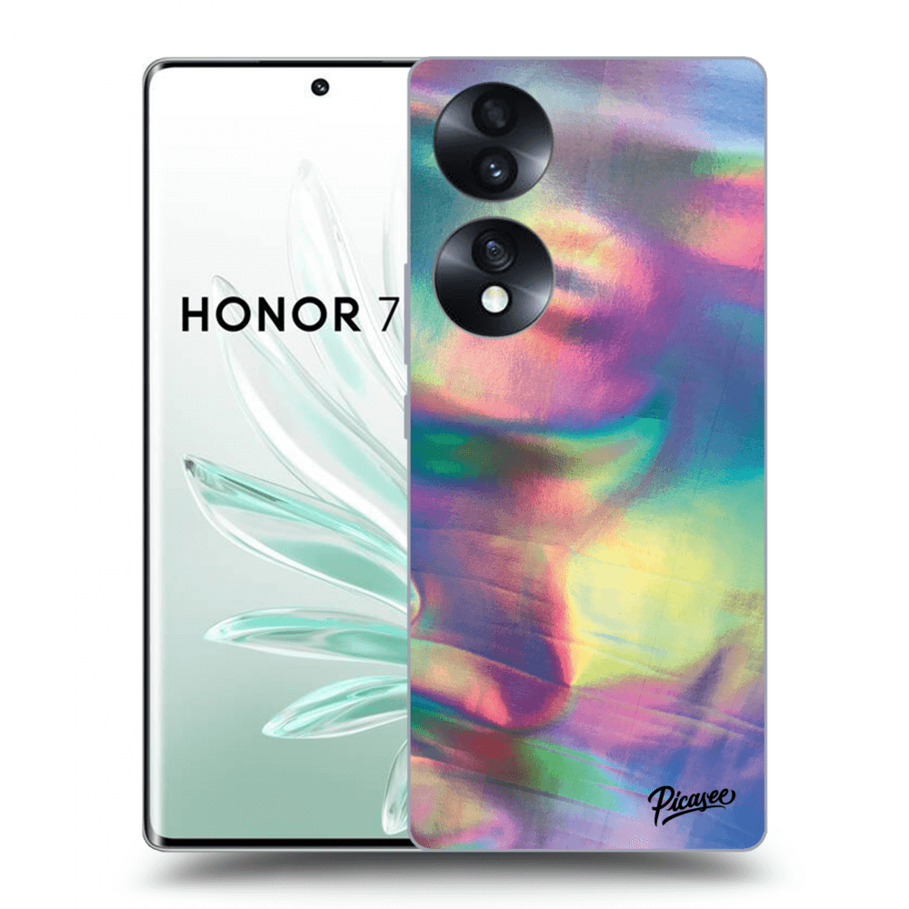 Honor 70 Hülle - Transparentes Silikon - Holo