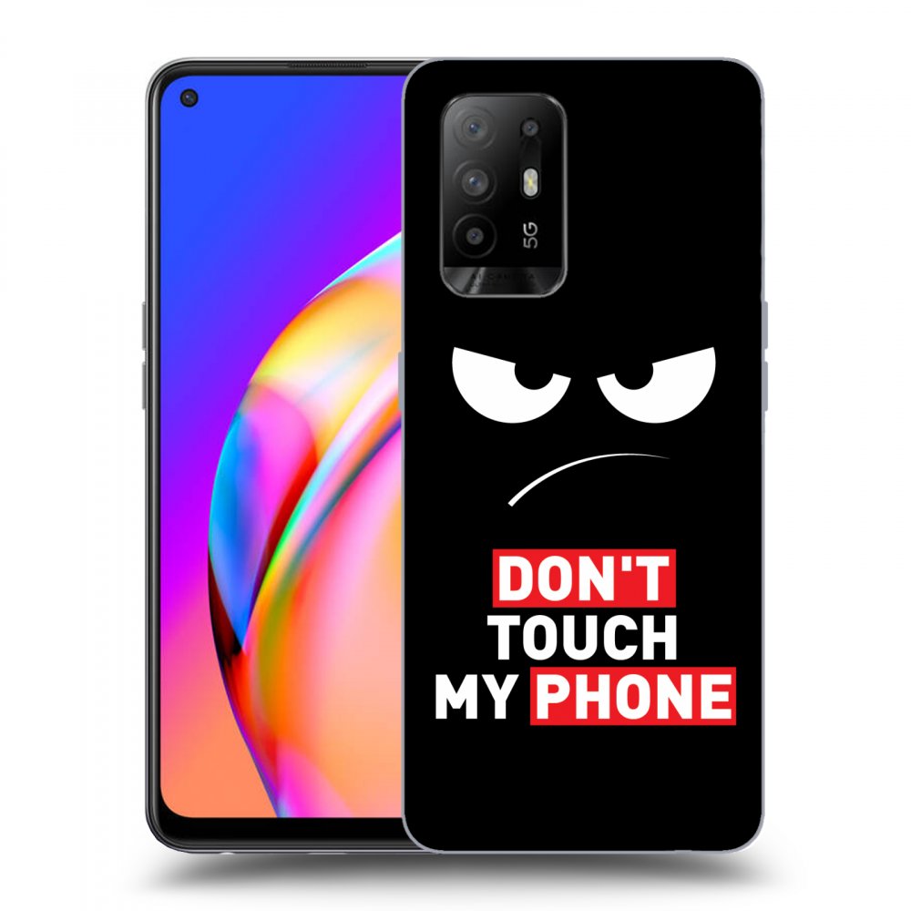 ULTIMATE CASE Für OPPO A94 5G - Angry Eyes - Transparent