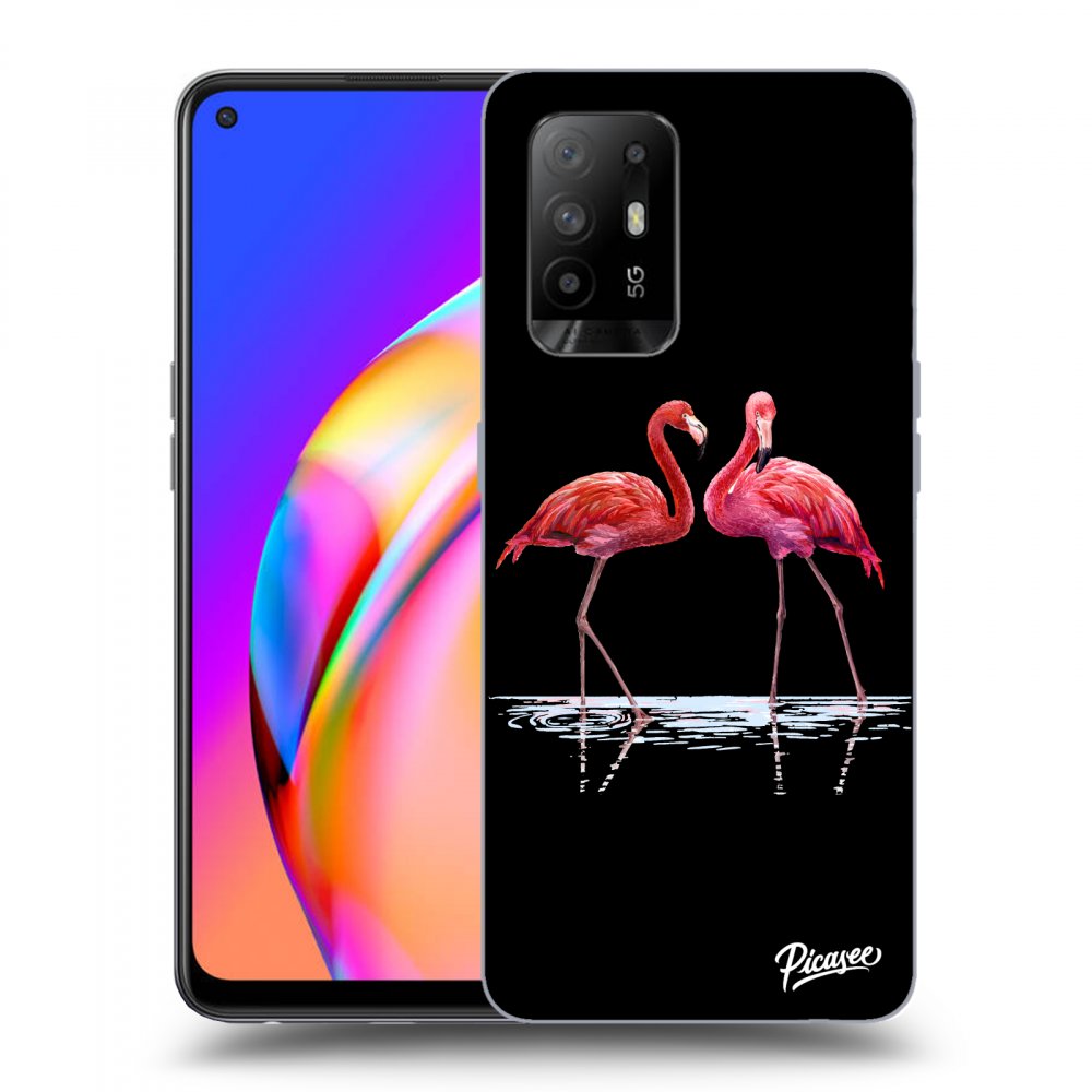 ULTIMATE CASE Für OPPO A94 5G - Flamingos Zu Zweit